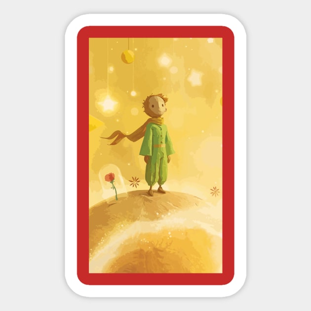 The Little Prince Sticker by SGcreative